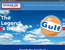 Tablet Screenshot of dugasoil.com